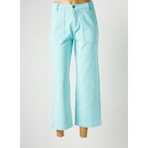 WILD - Pantalon 7/8 bleu en coton pour femme - Taille 36 - Modz