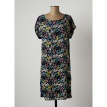ESPRIT DE LA MER - Robe mi-longue bleu en viscose - Femme - Taille 36 - Modz