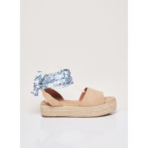 TIFFOSI - Espadrilles beige en textile pour femme - Taille 40 - Modz