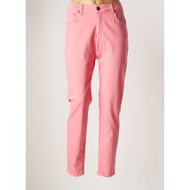 MAT. - Jeans coupe slim rose en coton pour femme - Taille 44 - Modz