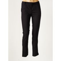 BÔ-M - Pantalon chino noir en coton - Femme - Taille W26 - Modz