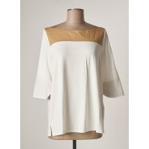 MARIA BELLENTANI - T-shirt blanc en viscose pour femme - Taille 40 - Modz