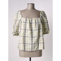 YERSE - Blouse vert en coton pour femme - Taille 40 - Modz