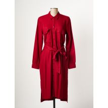 MUSTANG - Robe mi-longue rouge en lyocell pour femme - Taille 36 - Modz