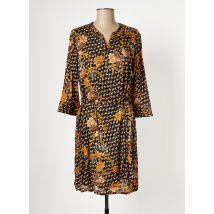 DIANE LAURY - Robe courte jaune en viscose - Femme - Taille 38 - Modz