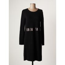 JULIE GUERLANDE - Robe pull noir en viscose - Femme - Taille 36 - Modz