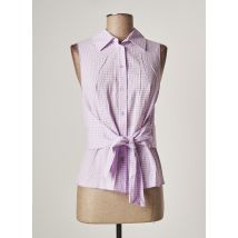 KOCCA - Chemisier violet en coton - Femme - Taille 40 - Modz