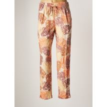 KOCCA - Pantalon droit beige en lyocell - Femme - Taille 38 - Modz