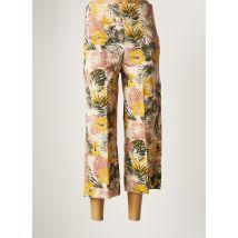 KOCCA - Pantalon 7/8 beige en coton - Femme - Taille 36 - Modz