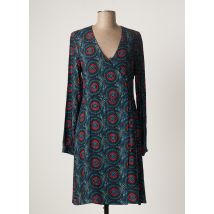 MARIE-SIXTINE - Robe mi-longue bleu en viscose - Femme - Taille 34 - Modz