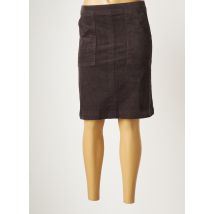 WHITE STUFF - Jupe mi-longue gris en coton - Femme - Taille 34 - Modz