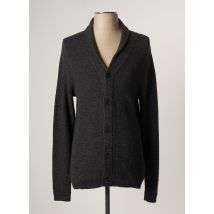 SELECTED - Gilet manches longues gris en coton - Homme - Taille S - Modz