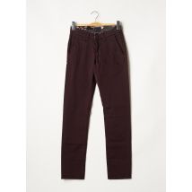 IZAC - Pantalon droit violet en coton - Homme - Taille 36 - Modz