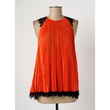BARBARA BUI - Blouse orange en polyester pour femme - Taille 36 - Modz
