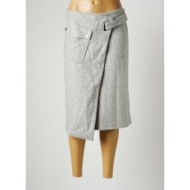FILIPPA K - Jupe mi-longue gris en laine - Femme - Taille 34 - Modz