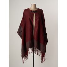 VERO MODA - Poncho rouge en acrylique - Femme - Taille 36 - Modz