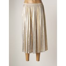 ANGE - Jupe mi-longue beige en polyester pour femme - Taille TU - Modz