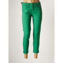 FIVE - Pantalon slim vert en coton - Femme - Taille TU - Modz