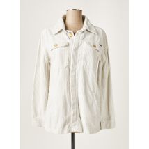 ACQUAVERDE - Veste casual blanc en coton - Femme - Taille 38 - Modz