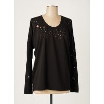 BARBARA BUI - T-shirt noir en lyocell - Femme - Taille 36 - Modz