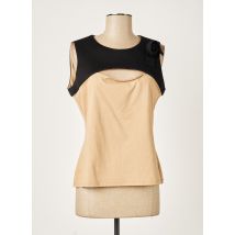 PAULE KA - Top beige en coton - Femme - Taille 42 - Modz