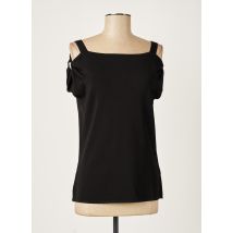 PAULE KA - Top noir en viscose - Femme - Taille 42 - Modz