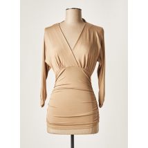 PAULE KA - Top beige en modal - Femme - Taille 36 - Modz