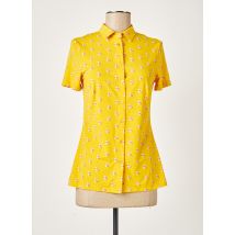SIYU - Chemisier jaune en polyamide - Femme - Taille 36 - Modz