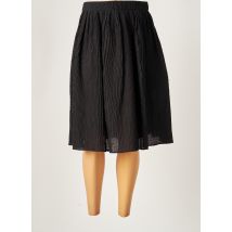 PAULE KA - Jupe mi-longue noir en polyester - Femme - Taille 38 - Modz