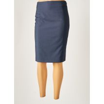 PAUL SMITH - Jupe mi-longue bleu en laine - Femme - Taille 36 - Modz