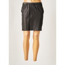 HARTFORD - Jupe courte noir en cuir d'agneau - Femme - Taille 36 - Modz