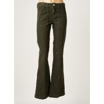 ACQUAVERDE - Pantalon flare vert en coton pour femme - Taille W28 - Modz