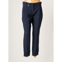 PATRIZIA PEPE - Pantalon 7/8 bleu en acetate - Femme - Taille 38 - Modz