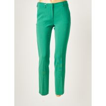 ALBERTO BIANI - Pantalon 7/8 vert en acetate - Femme - Taille 38 - Modz
