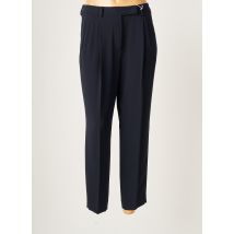ALBERTO BIANI - Pantalon 7/8 bleu en acetate - Femme - Taille 38 - Modz