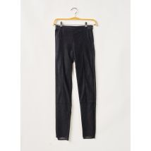 ANNE DELAIGLE - Pantalon 7/8 bleu en croute de porc - Femme - Taille 36 - Modz