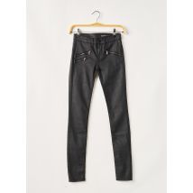 BLACK ORCHID - Pantalon slim noir en coton - Femme - Taille W24 - Modz