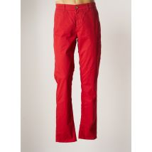 SERGE BLANCO - Pantalon chino rouge en coton - Homme - Taille 42 - Modz