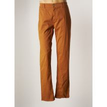 SERGE BLANCO - Pantalon chino marron en coton - Homme - Taille W39 - Modz