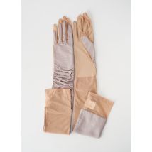 PAULE KA - Gants gris en polyester - Femme - Taille 8 - Modz