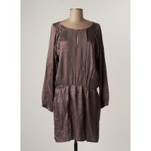 HARTFORD - Robe mi-longue gris en viscose - Femme - Taille 38 - Modz