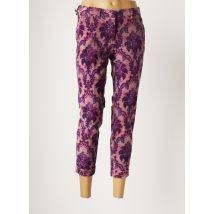 MASON'S - Pantacourt violet en coton - Femme - Taille 34 - Modz