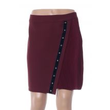 MADO ET LES AUTRES - Jupe courte rouge en polyester - Femme - Taille 38 - Modz