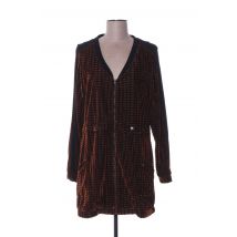 MADO ET LES AUTRES - Gilet manches longues marron en polyester - Femme - Taille 38 - Modz