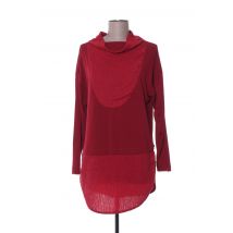 MADO ET LES AUTRES - Tunique manches longues rouge en polyamide - Femme - Taille 38 - Modz