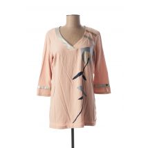 MADO ET LES AUTRES - Tunique manches longues rose en viscose - Femme - Taille 36 - Modz