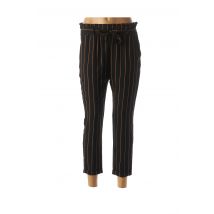 MINSK - Pantalon 7/8 noir en polyester pour femme - Taille 36 - Modz