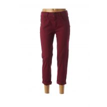 MADO'S SISTER - Pantalon 7/8 rouge en coton - Femme - Taille 36 - Modz