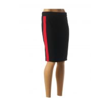 MINSK - Jupe mi-longue noir en polyester - Femme - Taille 36 - Modz