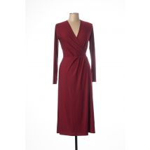 MADO'S SISTER - Robe mi-longue rouge en polyester pour femme - Taille 40 - Modz